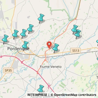 Mappa SR 177, 33080 Fiume Veneto PN (5.785)