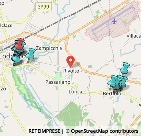Mappa Via N. e M. Gabrielli, 33033 Codroipo UD, Italia (2.9115)