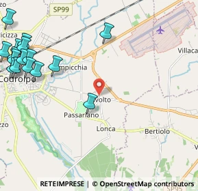 Mappa Via N. e M. Gabrielli, 33033 Codroipo UD, Italia (3.09375)
