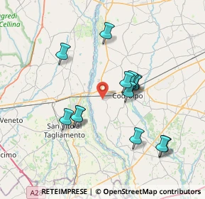 Mappa Via Chiusa, 33033 Codroipo UD, Italia (6.58714)