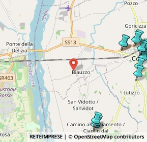 Mappa Via Chiusa, 33033 Codroipo UD, Italia (3.4355)
