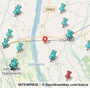 Mappa Via Chiusa, 33033 Codroipo UD, Italia (6.039)