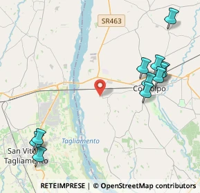 Mappa Via Chiusa, 33033 Codroipo UD, Italia (5.08727)