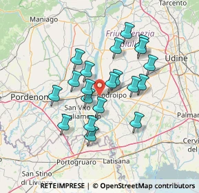 Mappa Via Chiusa, 33033 Codroipo UD, Italia (11.426)