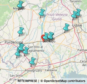 Mappa Via Chiusa, 33033 Codroipo UD, Italia (17.79067)