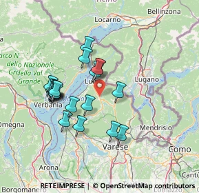 Mappa Via Freccia, 21030 Mesenzana VA, Italia (12.3135)