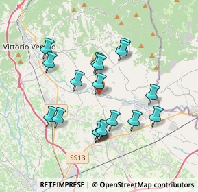 Mappa Via G. Puccini, 31014 Colle Umberto TV, Italia (3.34167)