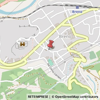 Mappa Via Giuseppe Garibaldi, 5, 25043 Breno, Brescia (Lombardia)