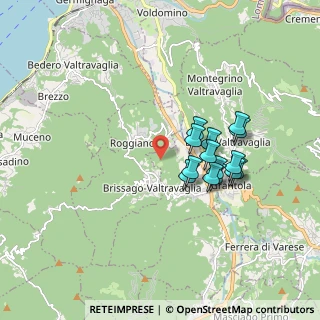 Mappa 21030 Brissago-valtravaglia VA, Italia (1.48214)