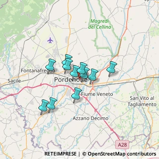 Mappa Viale Aquileia, 33170 Pordenone PN, Italia (4.71182)