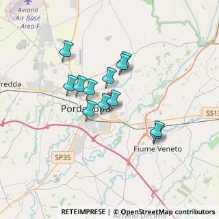 Mappa Viale Aquileia, 33170 Pordenone PN, Italia (2.68417)