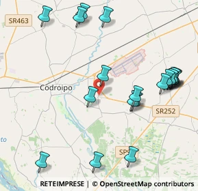 Mappa Casali del, 33033 Codroipo UD, Italia (4.814)