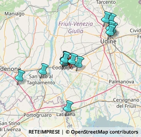 Mappa Casali del, 33033 Codroipo UD, Italia (13.33429)