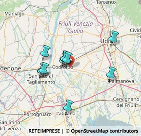 Mappa Casali del, 33033 Codroipo UD, Italia (11.48182)