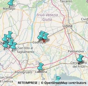 Mappa Casali del, 33033 Codroipo UD, Italia (21.51692)