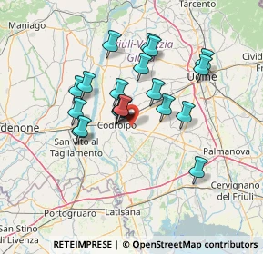 Mappa Casali del, 33033 Codroipo UD, Italia (11.487)