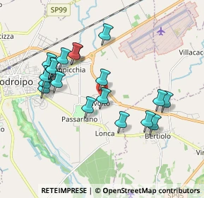 Mappa Casali del, 33033 Codroipo UD, Italia (1.827)