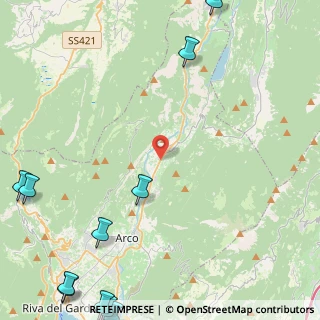Mappa SP45bis, 38074 Arco TN, Italia (7.80417)