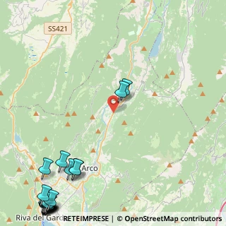 Mappa SP45bis, 38074 Arco TN, Italia (7.6595)