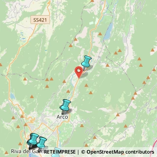 Mappa SP45bis, 38074 Arco TN, Italia (7.76167)