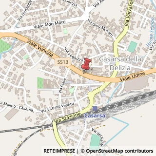 Mappa Via delle Spinelle, 24/a, 33072 Casarsa della Delizia, Pordenone (Friuli-Venezia Giulia)