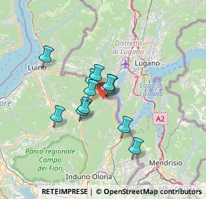 Mappa Via Combi, 21037 Lavena ponte Tresa VA, Italia (4.80273)