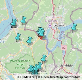 Mappa Via Combi, 21037 Lavena ponte Tresa VA, Italia (8.5015)