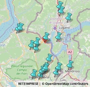 Mappa Via Combi, 21037 Lavena ponte Tresa VA, Italia (9.056)