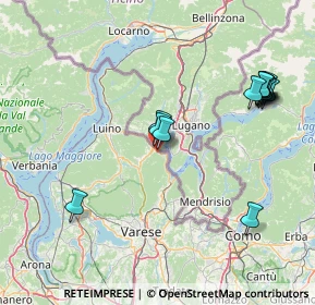 Mappa Via Combi, 21037 Lavena ponte Tresa VA, Italia (16.83538)