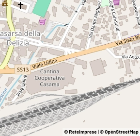 Mappa Viale Udine, 33072 Casarsa della delizia PN, Italia (0.12692)