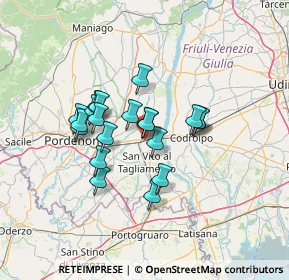 Mappa Via Fiume, 33072 Casarsa della Delizia PN, Italia (10.303)