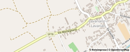 Mappa Mortegliano