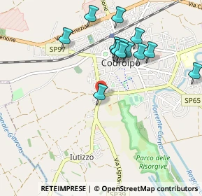 Mappa Codroipo Via Latisana, 33033 Codroipo UD, Italia (0.95714)
