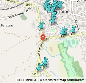 Mappa Codroipo Via Latisana, 33033 Codroipo UD, Italia (0.6025)