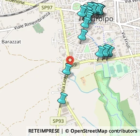 Mappa Codroipo Via Latisana, 33033 Codroipo UD, Italia (0.594)