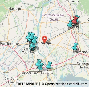 Mappa Codroipo Via Latisana, 33033 Codroipo UD, Italia (15.825)