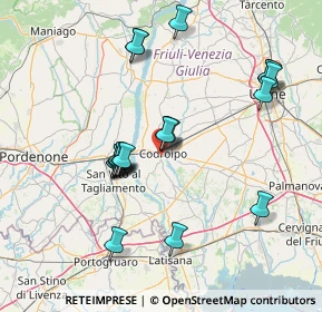 Mappa Codroipo Via Latisana, 33033 Codroipo UD, Italia (14.164)