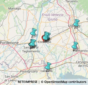 Mappa Codroipo Via Latisana, 33033 Codroipo UD, Italia (9.88)