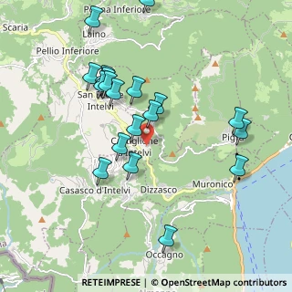 Mappa Via Gireglio, 22023 Castiglione D'intelvi CO, Italia (1.9495)