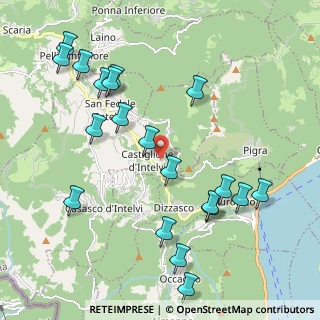Mappa Via Gireglio, 22023 Castiglione D'intelvi CO, Italia (2.3305)