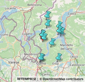 Mappa Via Gireglio, 22023 Castiglione D'intelvi CO, Italia (10.48667)