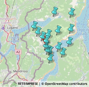 Mappa Via Gireglio, 22023 Castiglione D'intelvi CO, Italia (5.4975)