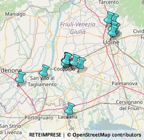 Mappa Piazza delle Scuole, 33033 Codroipo UD, Italia (13.32286)