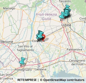 Mappa Piazza delle Scuole, 33033 Codroipo UD, Italia (15.49813)