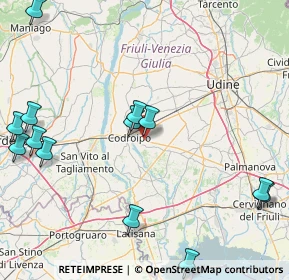 Mappa Piazza delle Scuole, 33033 Codroipo UD, Italia (21.47923)