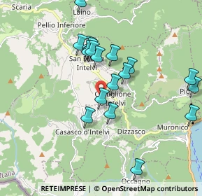 Mappa Via Campo Sportivo, 22023 Selve CO, Italia (1.899)