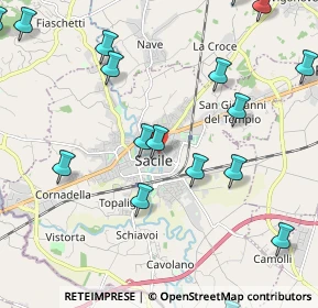 Mappa Viale Zancanaro Pietro, 33077 Sacile PN, Italia (2.9825)