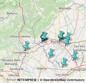 Mappa Viale Zancanaro Pietro, 33077 Sacile PN, Italia (12.2175)