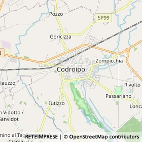 Mappa Codroipo