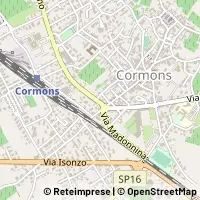 Map Cormons